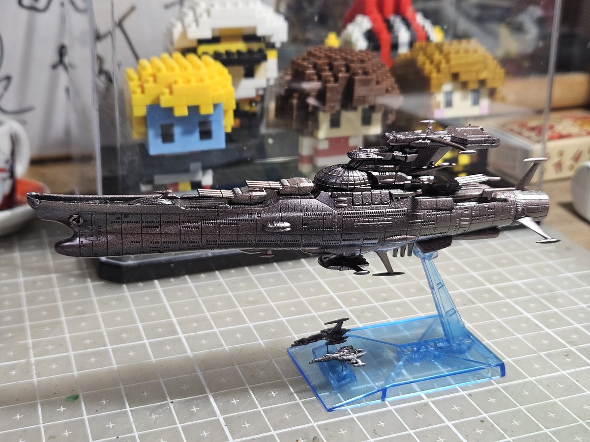 なんちゃって銀河モデル
艦載機乗せました