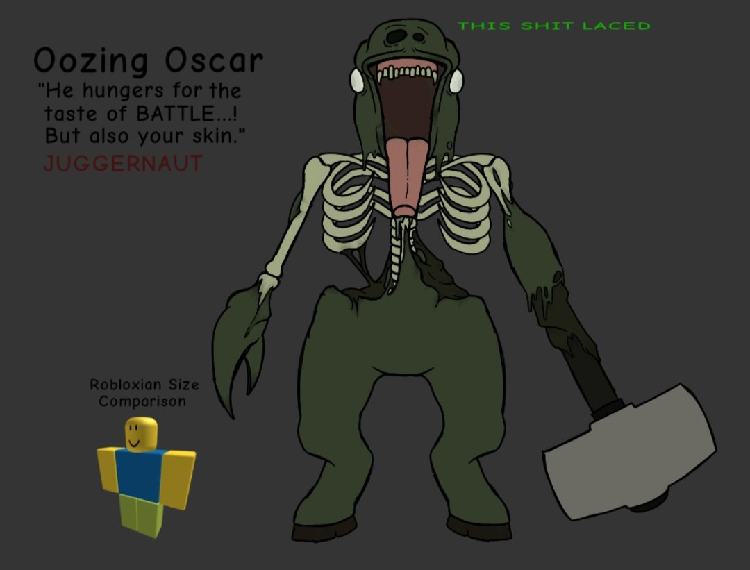 THE OOZING IS BEGINNING