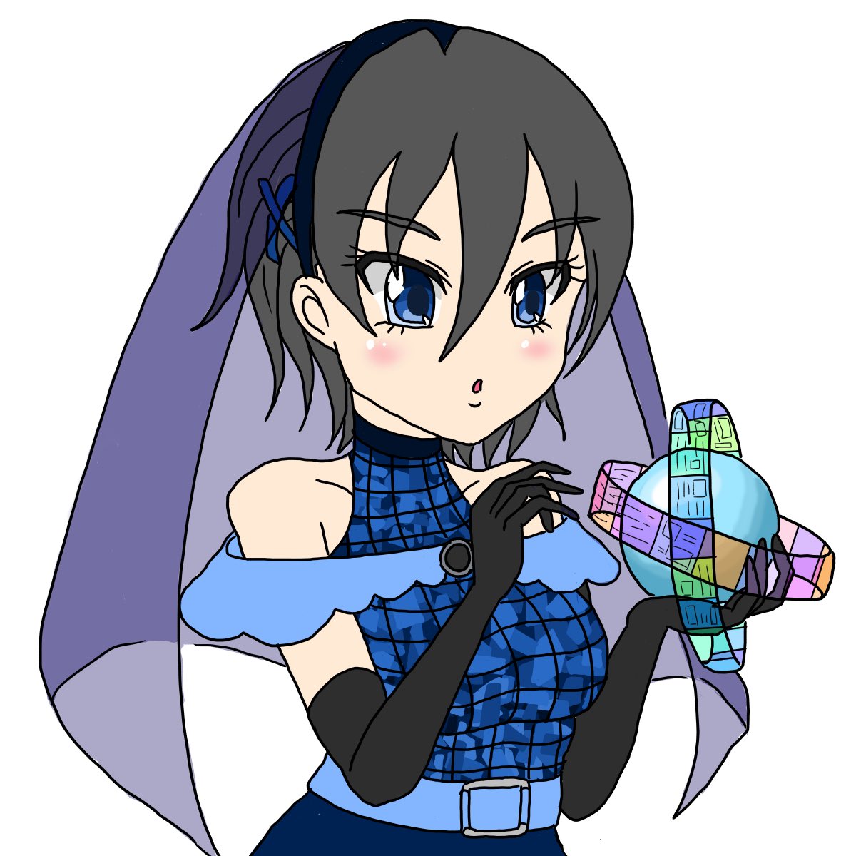 storm_earth's tweet photo. No.14 Si
「晶導のリカ」
水晶玉型のデバイスで相手の動きを予測する。
#元素擬人化
#lilElements https://t.co/Q1EgufVGmm