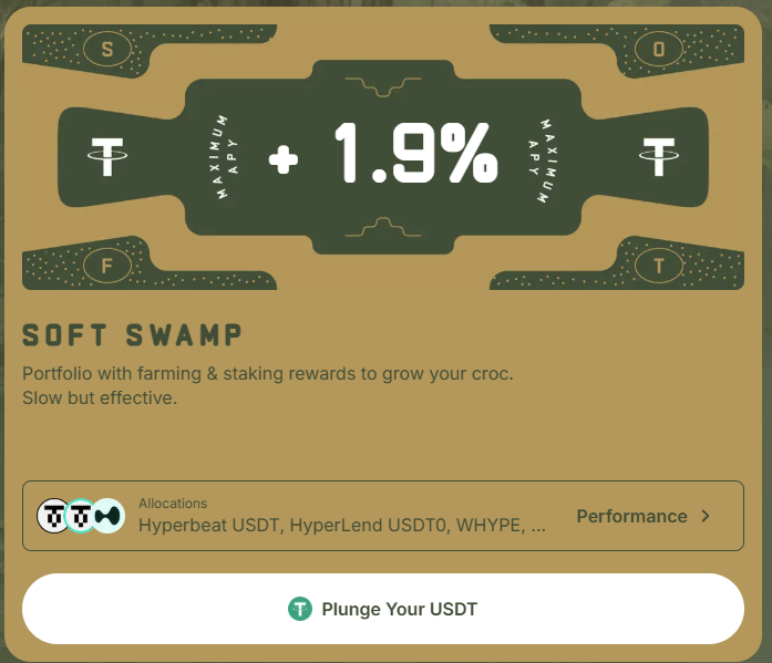 Hypercroc_xyz's tweet photo. The uncomfortable truth

Most DeFi users made money.
Almost none built wealth.

Big difference. 🐊

APY screenshots ≠ compounding.
Chasing narratives ≠ portfolio management.

HyperCroc exists because DeFi never solved wealth management.
Only gambling with extra steps. https://t.co/1g5Gi5F7XS