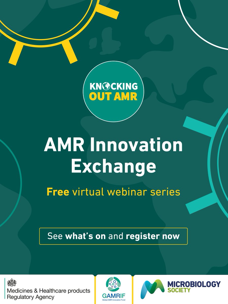 MicrobioSoc's tweet photo. Join our AMR Innovation Exchange webinar, this time 'Clinical Trial Oversight in Bangladesh: A Regulatory Perspective'
π
20 April 12:00 BST
π€ Dr Sabrina Yesmin
Register now: https://t.co/uakP1vh1UJ
#KOAMR #KnockingOutAMR #RegulatoryAffairs #Webinar https://t.co/qEEsi0PgxL