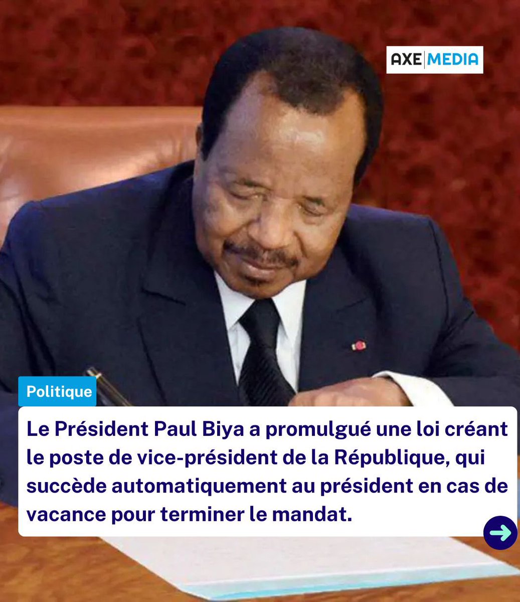 Axe Media - l'actualité camerounaise chaque jour tweet media