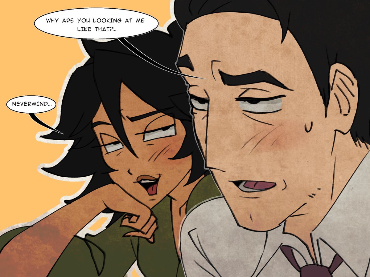 KEYLOP_29's tweet image. What are you thinking about...👀👀👀 #hoppers #mabeltanaka #mayorjerry #jerbel