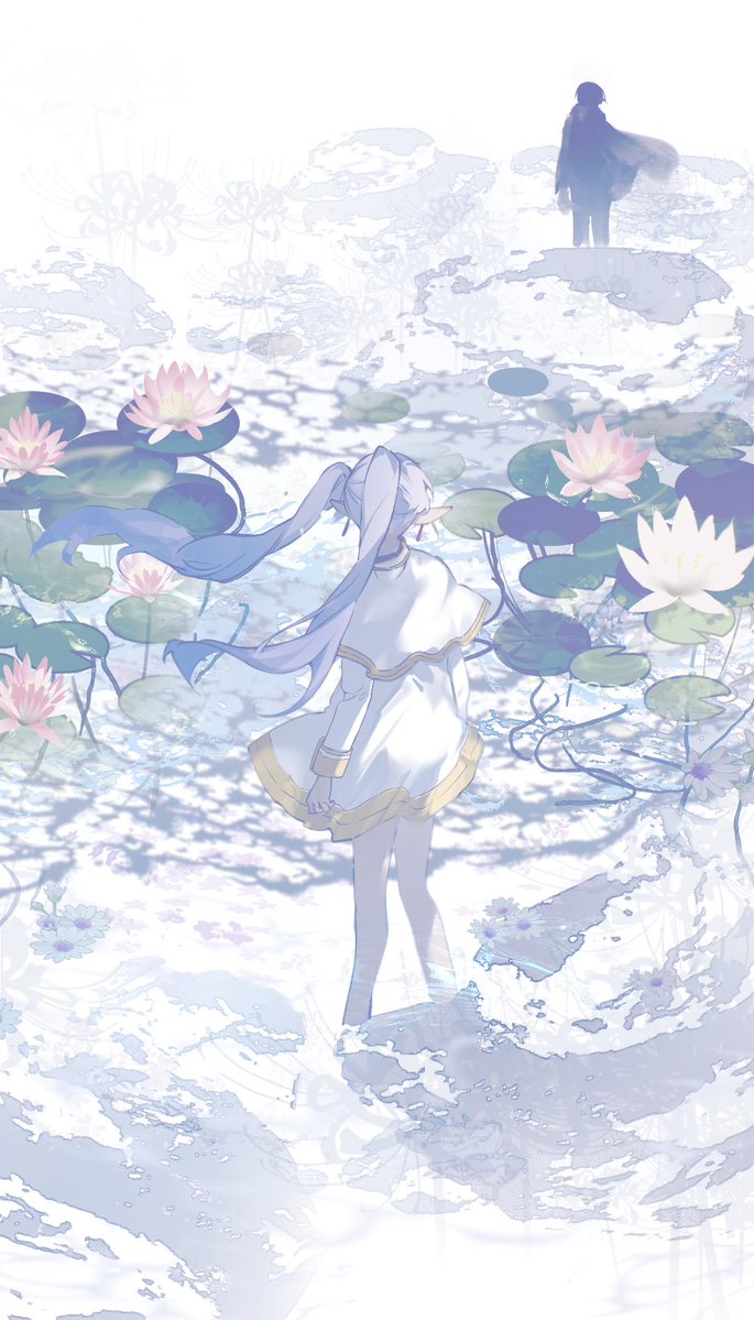 無意中弄了一個版本 好像這個更有意境？

#frieren #葬送のフリーレン #フリーレンFA