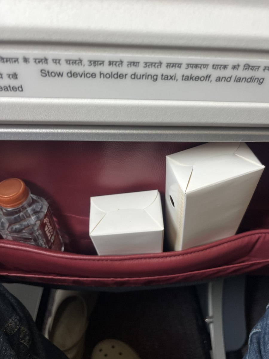 JayChandna's tweet photo. Thank you, @airindia for your kind service.

 I requested an extra snack as I was quite hungry, and the air hostess gave me two packs instead of one. 

Truly appreciate the thoughtful gesture!

From Airplane to local bus #airindia https://t.co/Iu5yHcFMjt