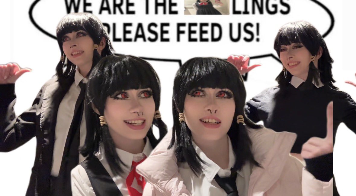 we are the foomikolings please feed us