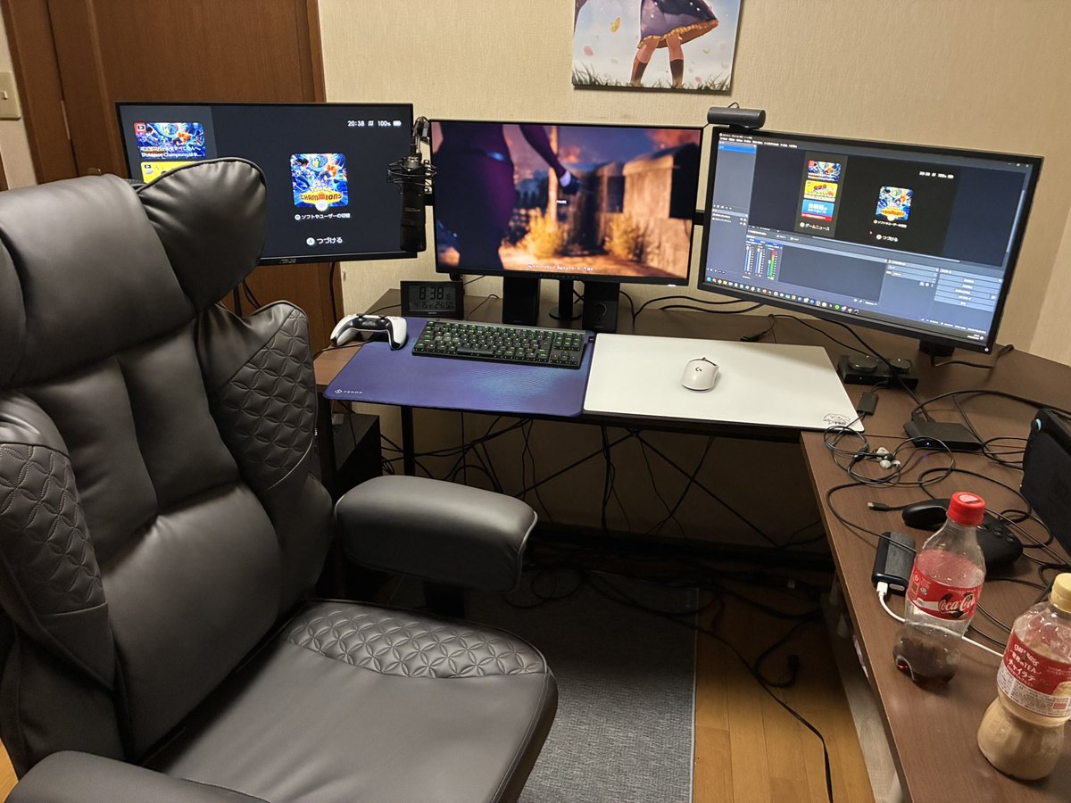 新しいチェアー良い感じかも〜