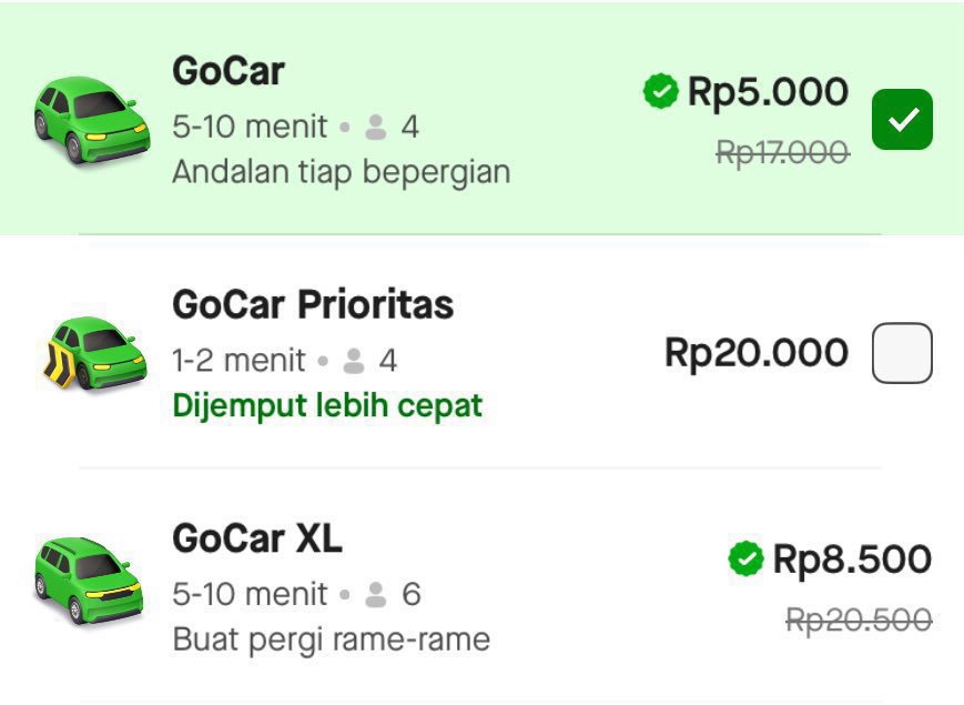 UGM_FESS's tweet image. INFO VOUCHER GOJEK BUAT KALIAN SEMUA GUYSS #PROMO #GOJEK #APRIL2026 ‼️

GOFARAH (GOFOOD)
GOWEEKEND (Jumat-Minggu)
GOSTASIUN (dari/ke stasiun)
YUKSEHAT

Bisa diklaim buat order GoFood, GoRide, GoCar guyss, mayan banget 🤩