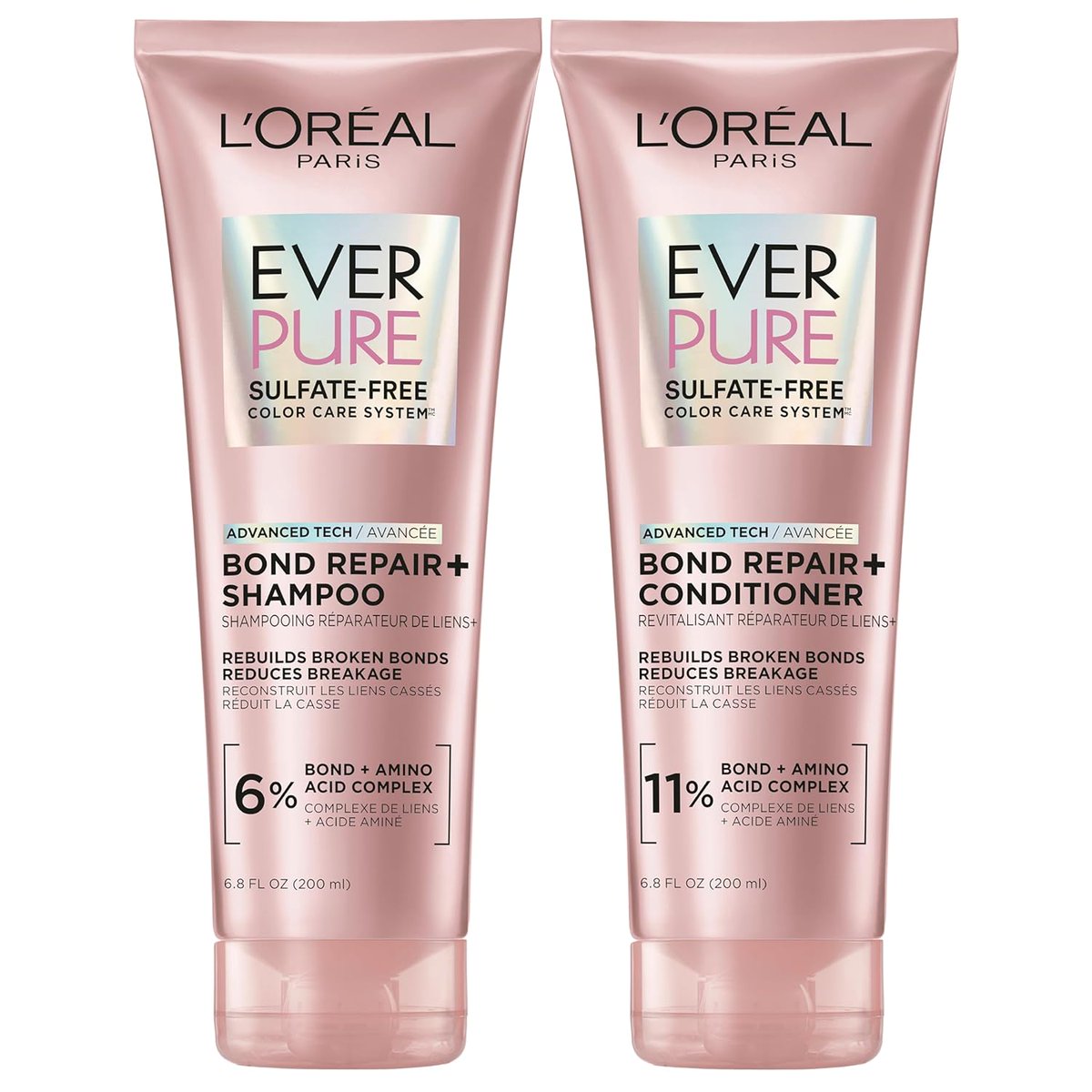 TheTrendy_Times's tweet image. L’Oreal EverPure Bond Repair Kit for salon-strength results at home! ✨💆‍♀️

This sulfate-free, vegan duo deeply penetrates to repair broken bonds and protect your color's vibrancy.
 🔗👉 amzn.to/4sU67GN

#HairRepair #SulfateFree #VeganHairCare #BondRepair #HealthyHair