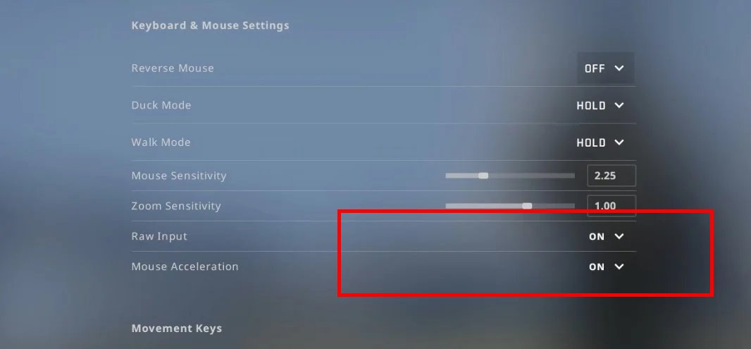 Is Mouse Accel Back? tweet media