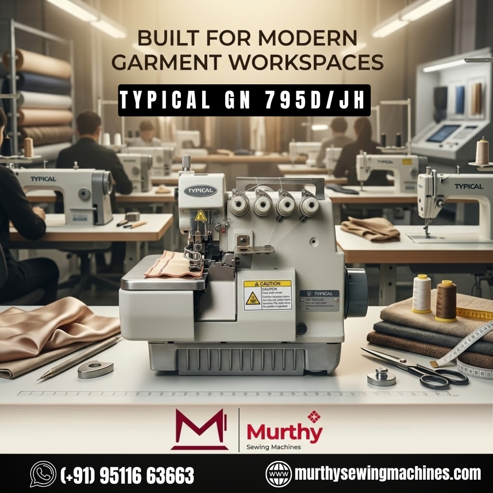 murthysewing's tweet image. Overlock Perfection with Typical GN 795D/JH
#OverlockMachine #TypicalSewingMachine #IndustrialSewingMachine #MurthySewingMachines #ChennaiBusiness #GarmentIndustry #TailoringMachine #BoutiqueSetup #SewingLife #TextileIndustry #ProfessionalTailor #GarmentProduction
