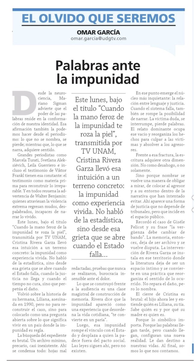 Omar García tweet media