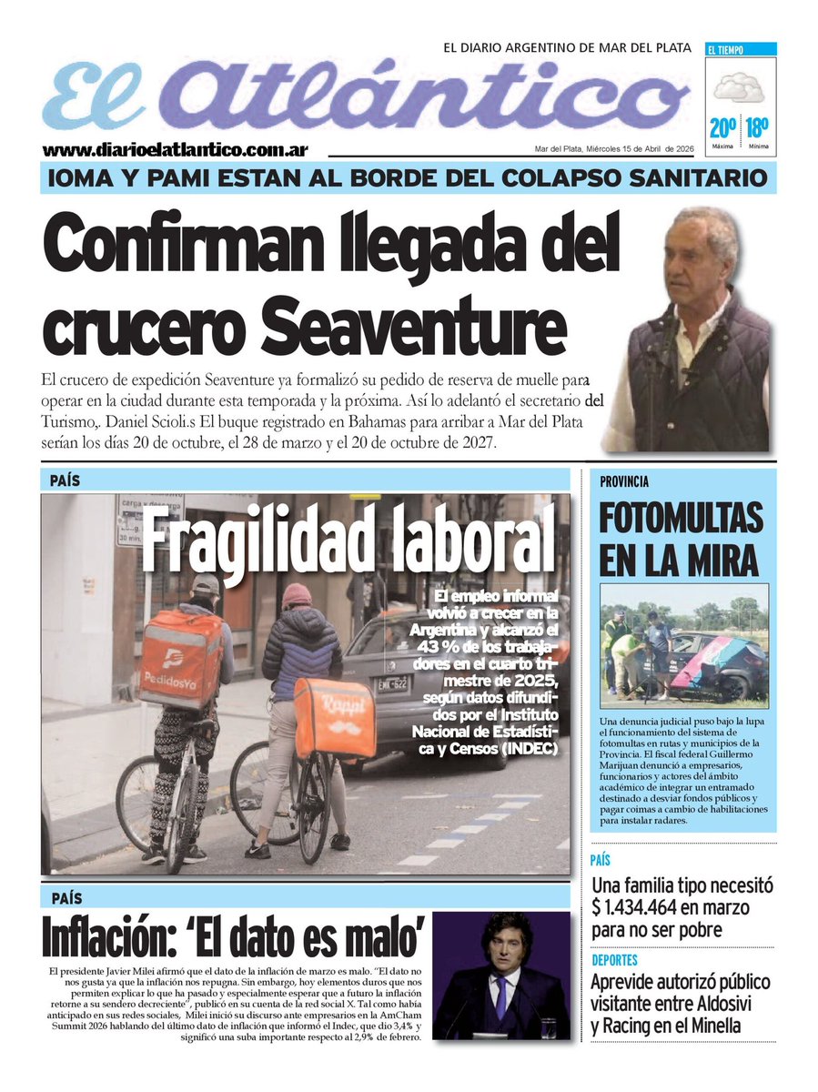 Diario El Atlántico tweet media