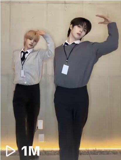 JayLawrenc13's tweet image. JL and Juwon”Swim” dance cover by BTS has reached 1 million views on TikTok 
#AHOF_JL