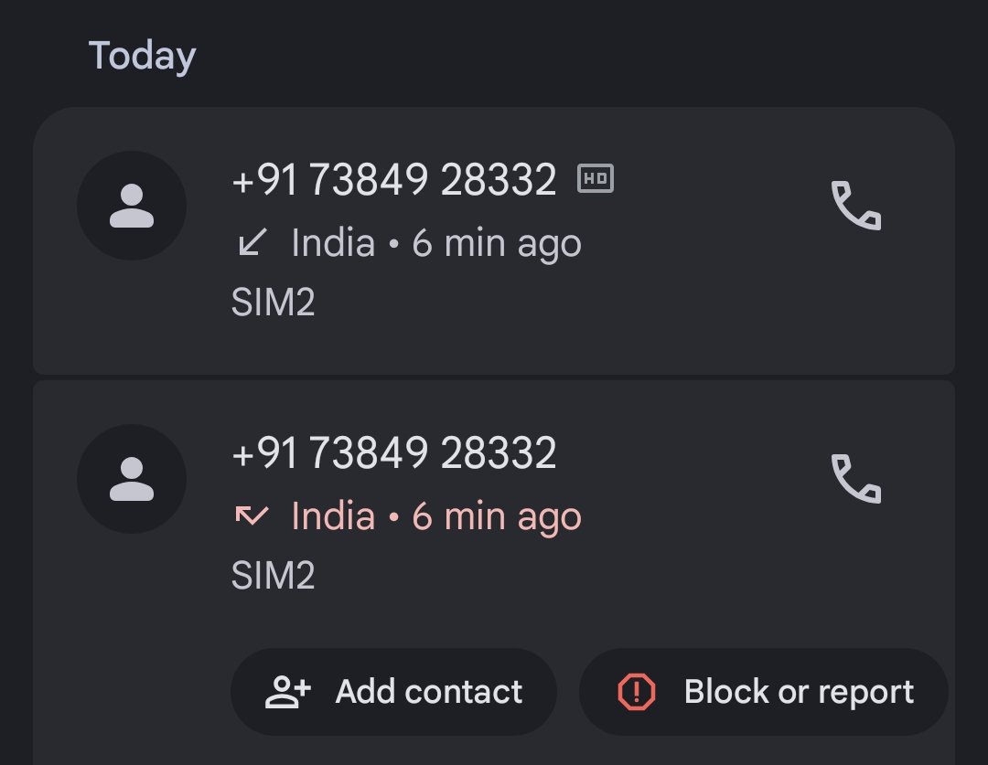 melvyn_80's tweet photo. @SBICard_Connect I got a call from this number stating he is from SBi and he can increase my limit. https://t.co/H79scQ9Bsx