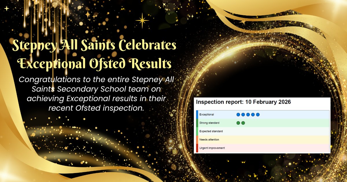 Stepney All Saints School tweet media
