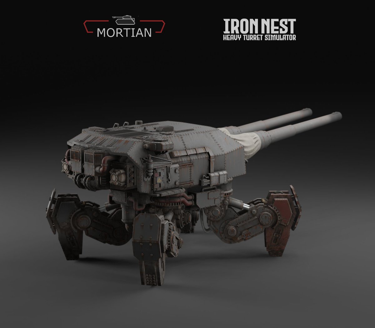 IRON NEST: Heavy Turret Simulator tweet media