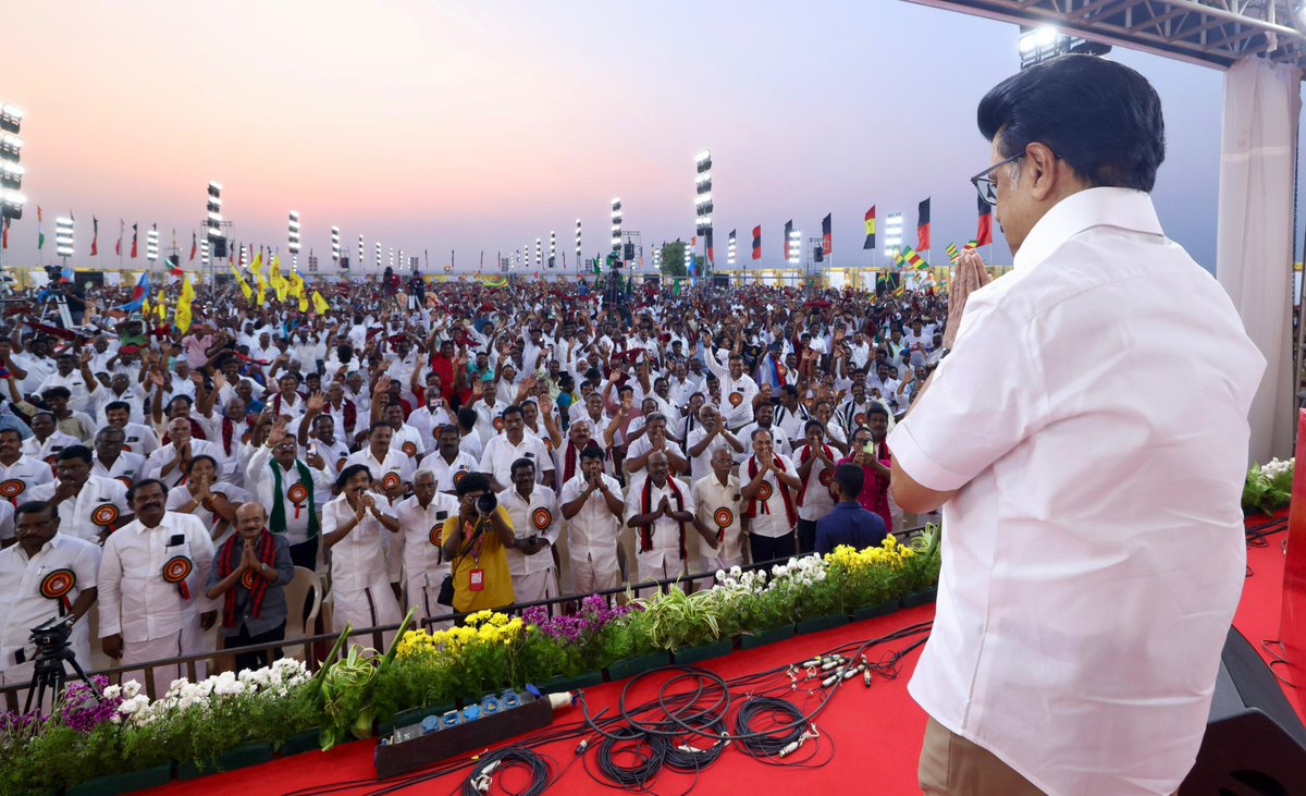 M.K.Stalin - தமிழ்நாட்டை தலைகுனிய விடமாட்டேன் tweet media