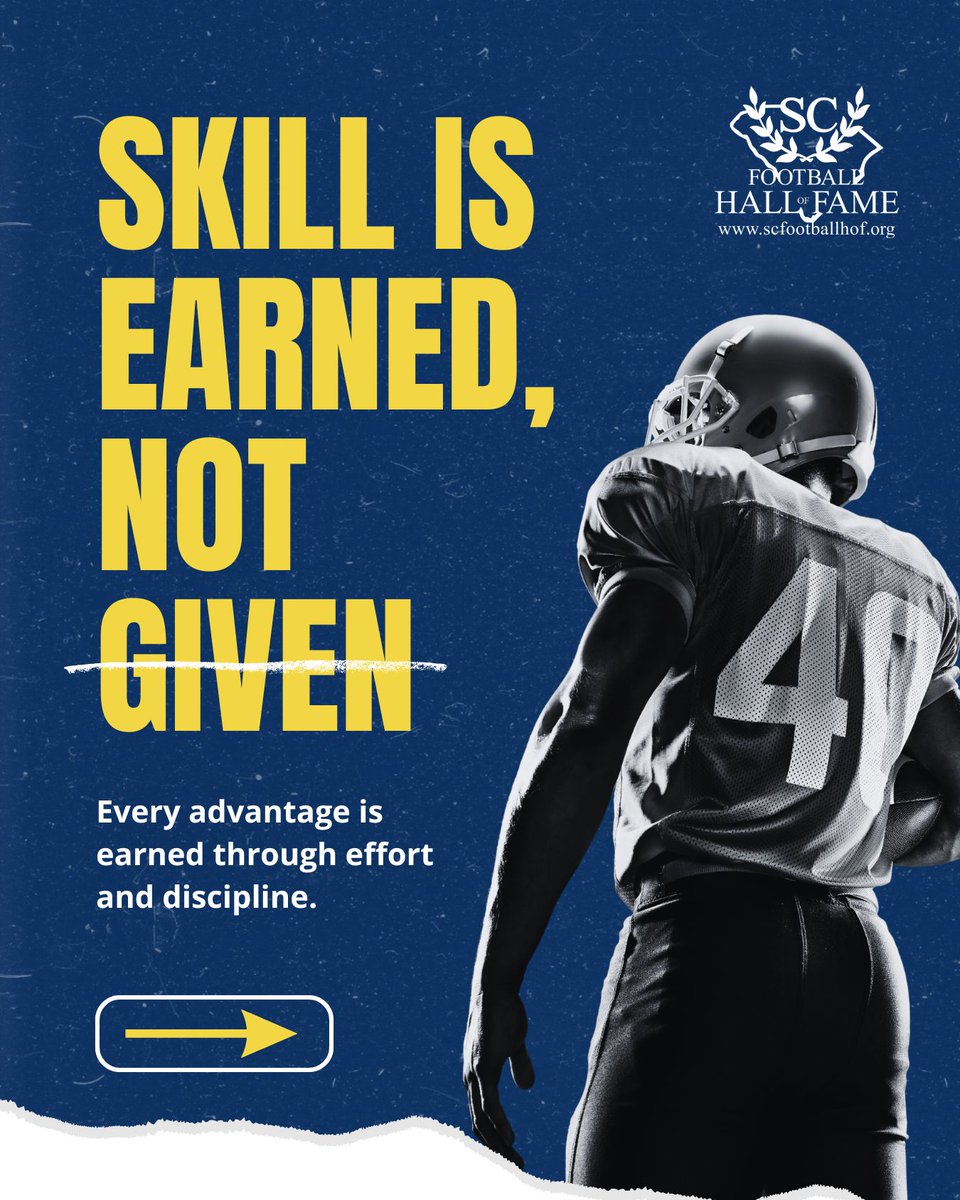 scbridgebuilder's tweet photo. Your edge comes from what you build daily. We’re shaping leaders who earn their excellence.
#SCFHOF #ExcellenceEarned #LeadWithCharacter #NextGenLeaders https://t.co/a7F8INSRUL