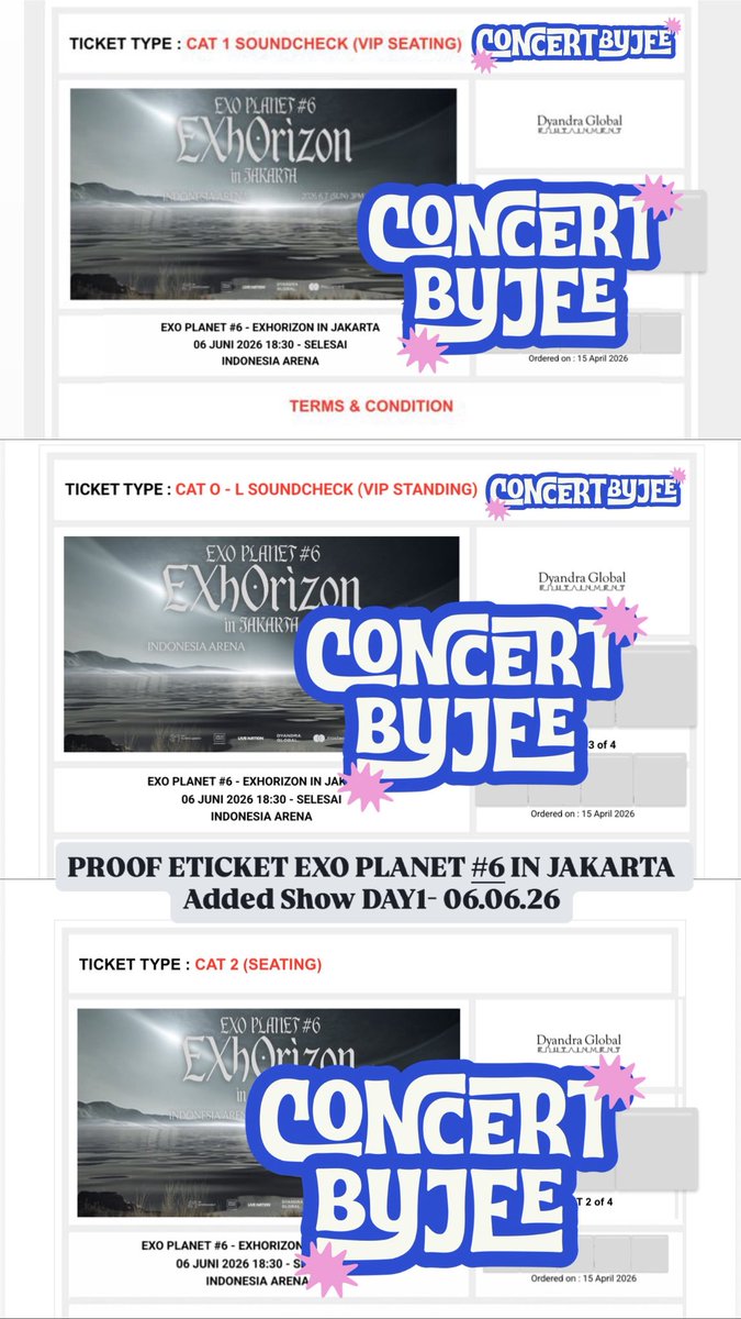 concertbyjee | WTS BTS CORTIS EXO BIG BANG ATEEZ tweet media
