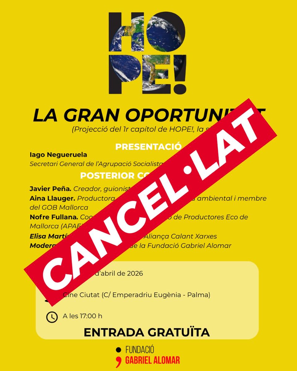 Fundació Gabriel Alomar tweet media