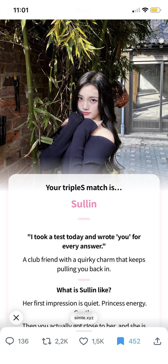 HEEKIES14's tweet photo. @triplescosmos Sullin🫶🏻

#운명의_미소녀를_찾아서
#Find_Your_Destiny's_Beautiful_Girl https://t.co/176nYI5B01