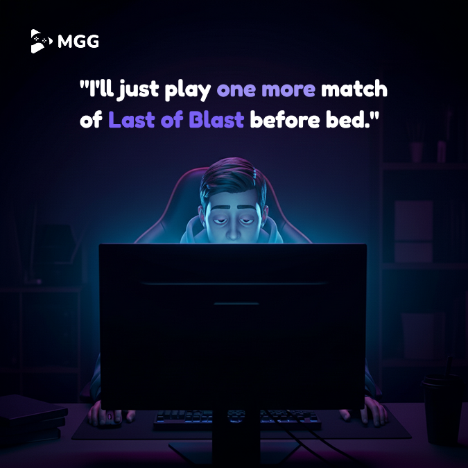 MimboNode's tweet image. "I'll play one more match of Last of Blast before bed."
Suddenly it's 4 AM. 🦉🎮

#GameFi #Web3Gaming #MGG #MGGARENA  $MGG