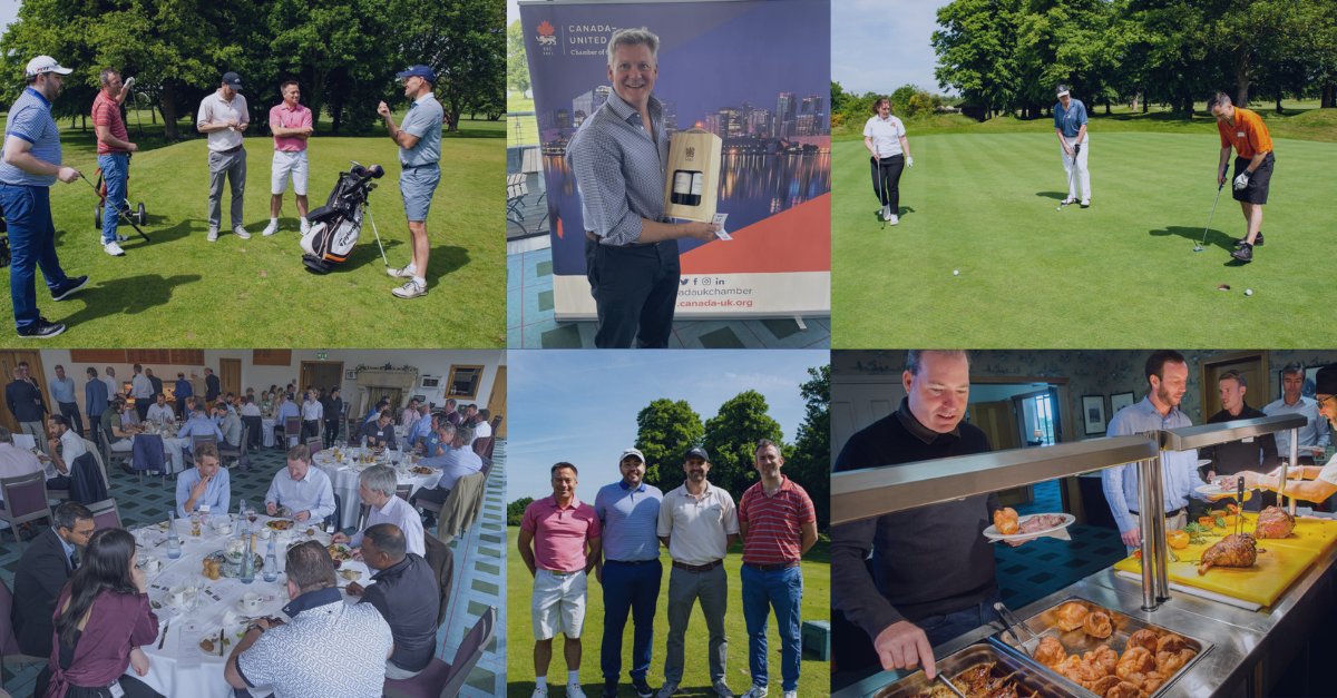CanadaUKChamber's tweet image. ⛳ No Masters here, just masterful networking!

Join the Canada-UK Chamber of Commerce at our Annual Golf Day at the Royal Mid-Surrey Golf Club

📅 28.05.2026
🕕 07:45-16:00
📍 Royal Mid-Surrey Golf Club,  TW9 2SB
🔗lnkd.in/dnWm5xHM

#golfday #golf #masters #Canada #UK