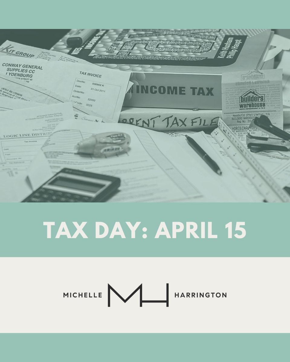 bhamwashrealtor's tweet image. Tax Day!
.
.
.
.
#MichelleHarrington #Compass #CompassBellingham #RealEstate
