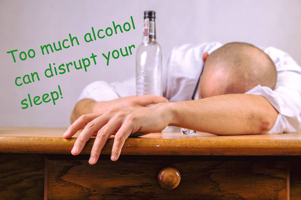 UniteMattress's tweet image. Although #alcohol is a #depressant and may help you fall #asleep, after a few hours it acts as a #stimulant, increasing the number of awakenings and generally decreasing the quality of #sleep later in the night. Try to limit alcohol and avoid drinking within 3 hours  of #bedtime.