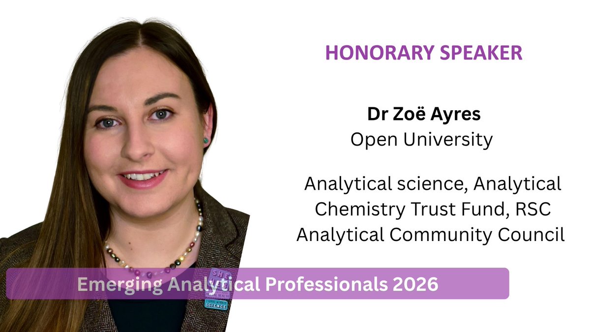 Analytical Science Network (ASN) tweet media