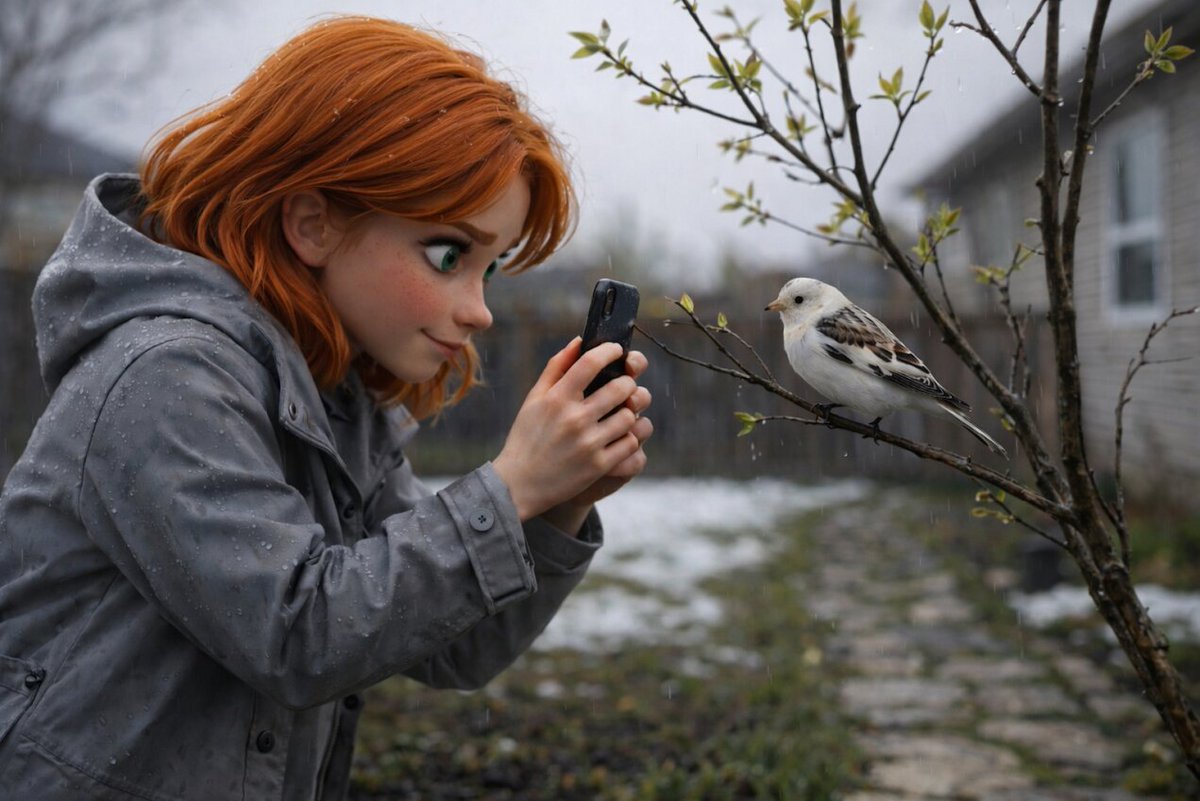 #humour #BruantDesNeiges

🤡
La Tannante - Tout en douceur... sois gentil... 
Tu es tout nouveau dans notre cour, notre jardin, tu sais ça? Oui... juste une autre et je te laisse.