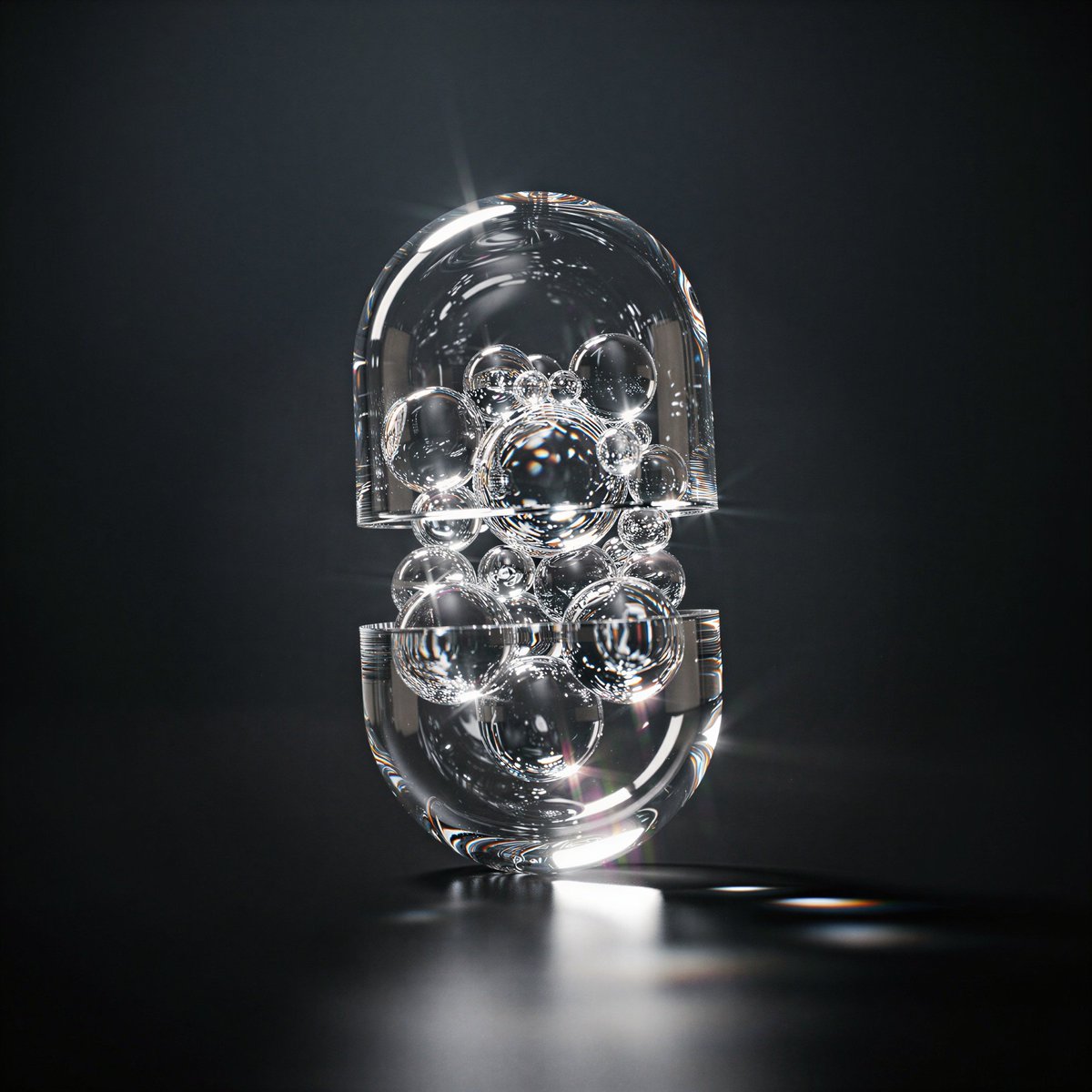 techPotato4's tweet photo. 01 - Experimenting with #glassomorphism in #blender is always new and exciting 

#b3d #CGI #3dmotion https://t.co/79EFp3afCy