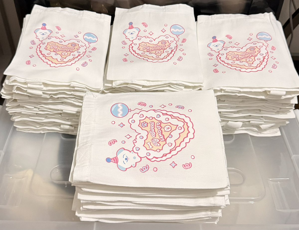 jenfwrites's tweet image. Oh i love this totebag so much🥹🥹

See u on Sunday jenfs!
#MySweetSamoyed