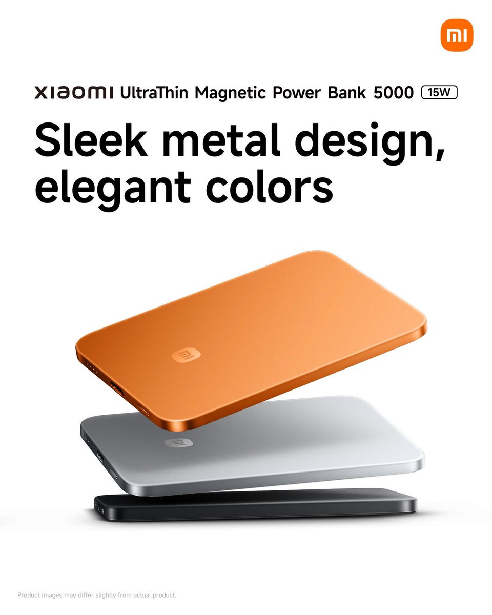 XiaomiGhana's tweet image. One charger. Everything handled.
Phone dying? ✔️
Earbuds low? ✔️
No cable? No problem. ✔️

This is not just a power bank…It’s your backup plan for real life.

#XiaomiPowerBank #MagneticPowerBank #WirelessCharging