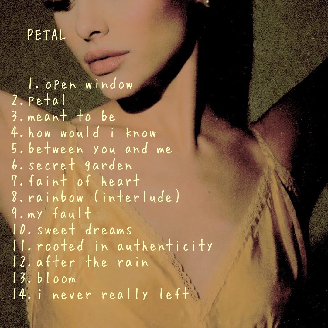 petal album concept made by me ꕤ｡˚ 
which track are you claiming? 🌼