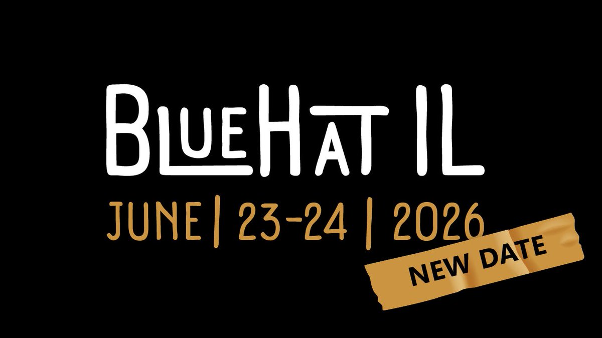 BlueHat IL tweet media