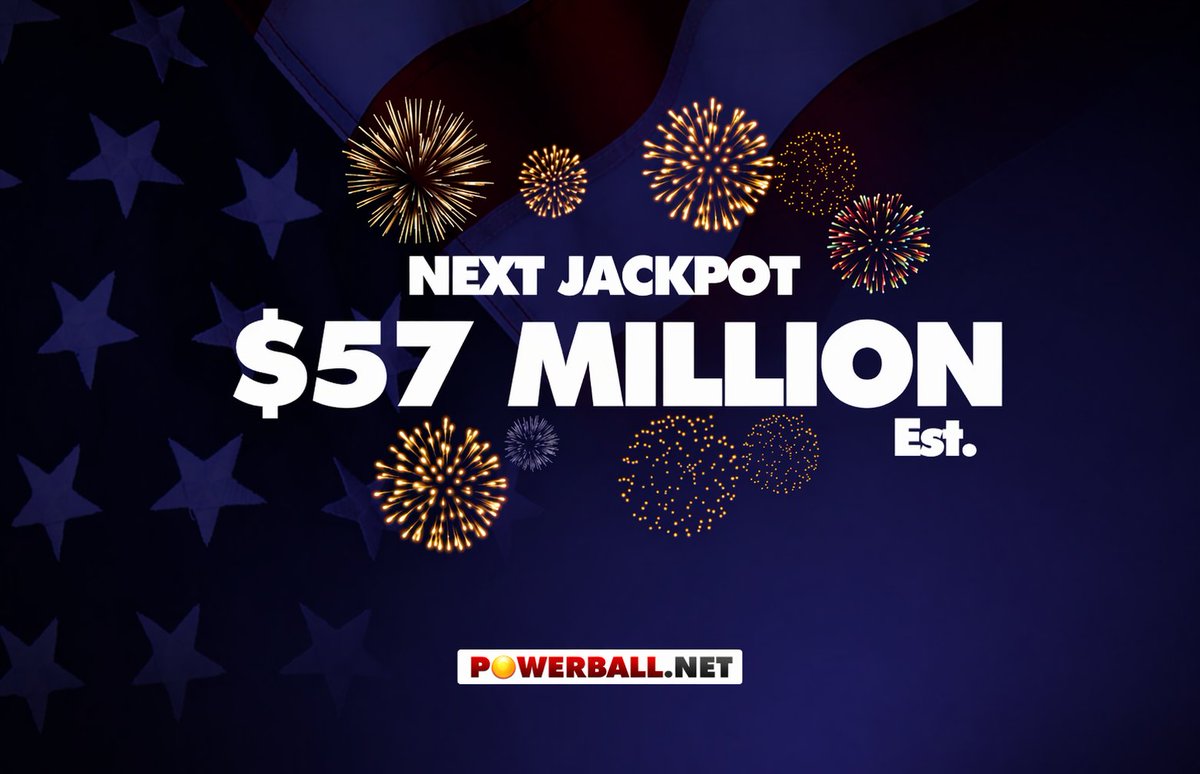 PowerballUSA's tweet image. ❓The #Powerball jackpot for tonight is a cool $58 million - will you be entering? Don't forget to add #PowerPlay!😃

⏰Tap below to get your tickets!⌛
powerball.net/buy-tickets

#powerballusa #lottery #tickets #uslottery #WednesdayDraw #luckynumbers #jackpot