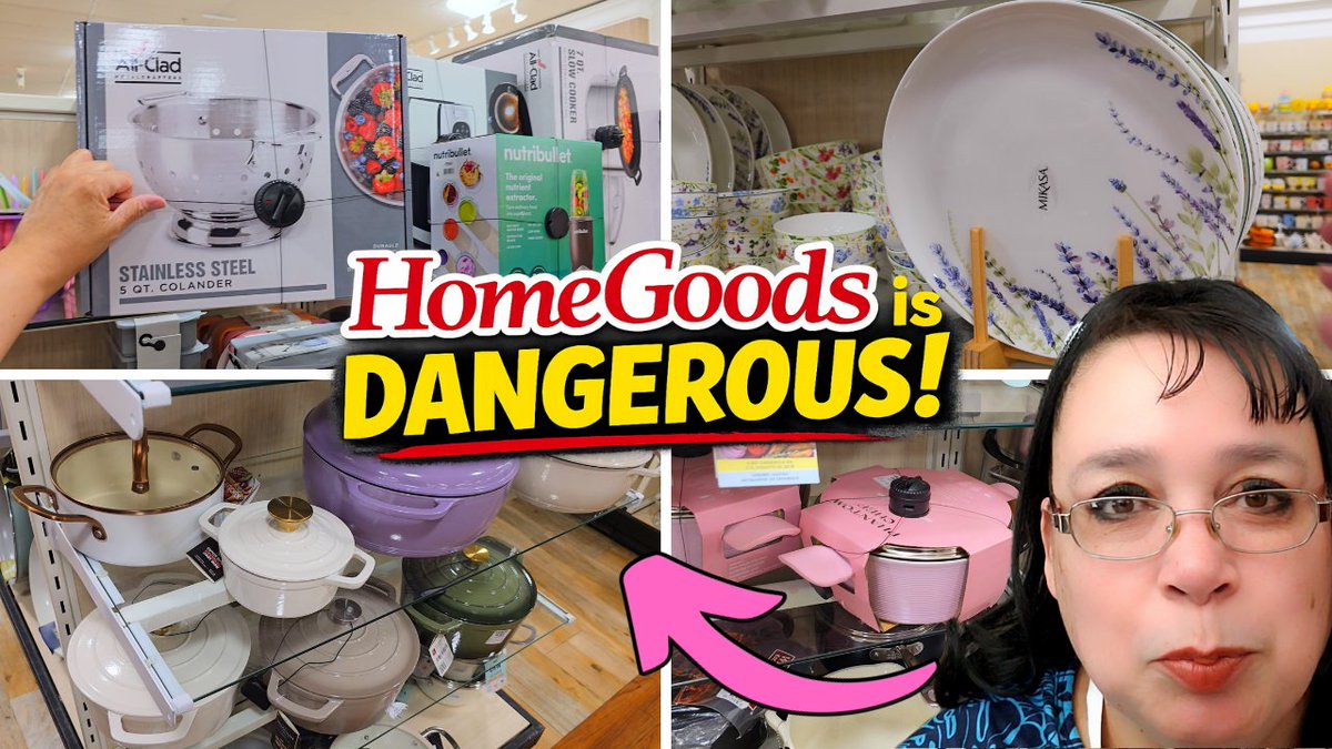 AmyLearnstoCook's tweet image. HomeGoods Is Dangerous for People Like Me 😅 Kitchen Edition! Join me for a store tour! #homegoods #kitchen #cookware #shopwithme #retailtherapy #kitchenstudio #amylearnstocook youtu.be/EDtnsQZf42I?si… via @YouTube