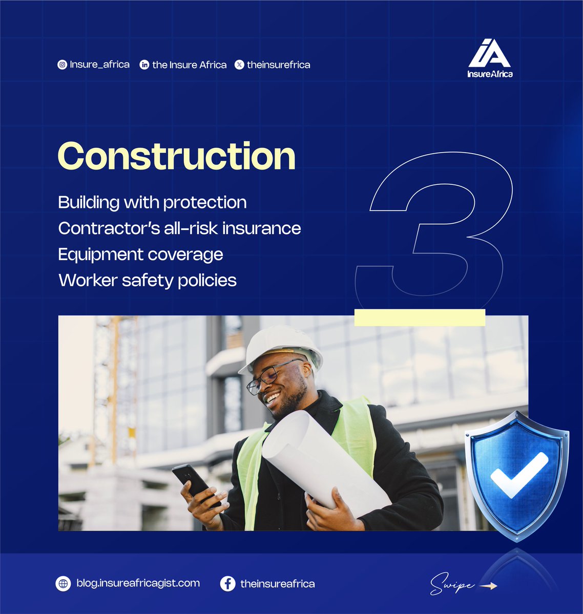 theinsurefrica's tweet image. From finance to tech, healthcare to entertainment - insurance powers it all behind the scenes. 🌍
 It’s the silent force keeping every industry moving, protected, and prepared for the unexpected.

 #InsuranceMatters #IndustryInsights #RiskManagement #FutureOfInsurance