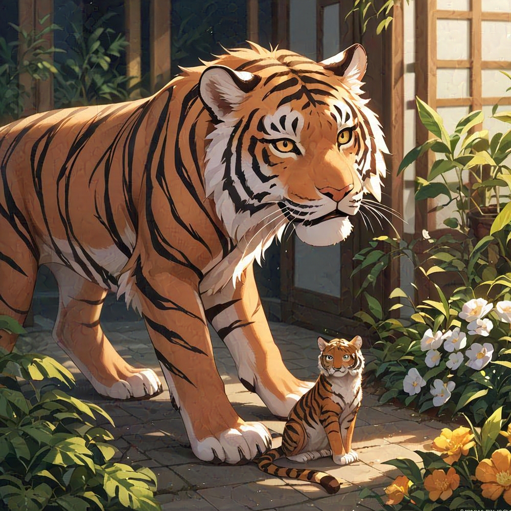 CatchingShady's tweet image. #tiger #stripes #art