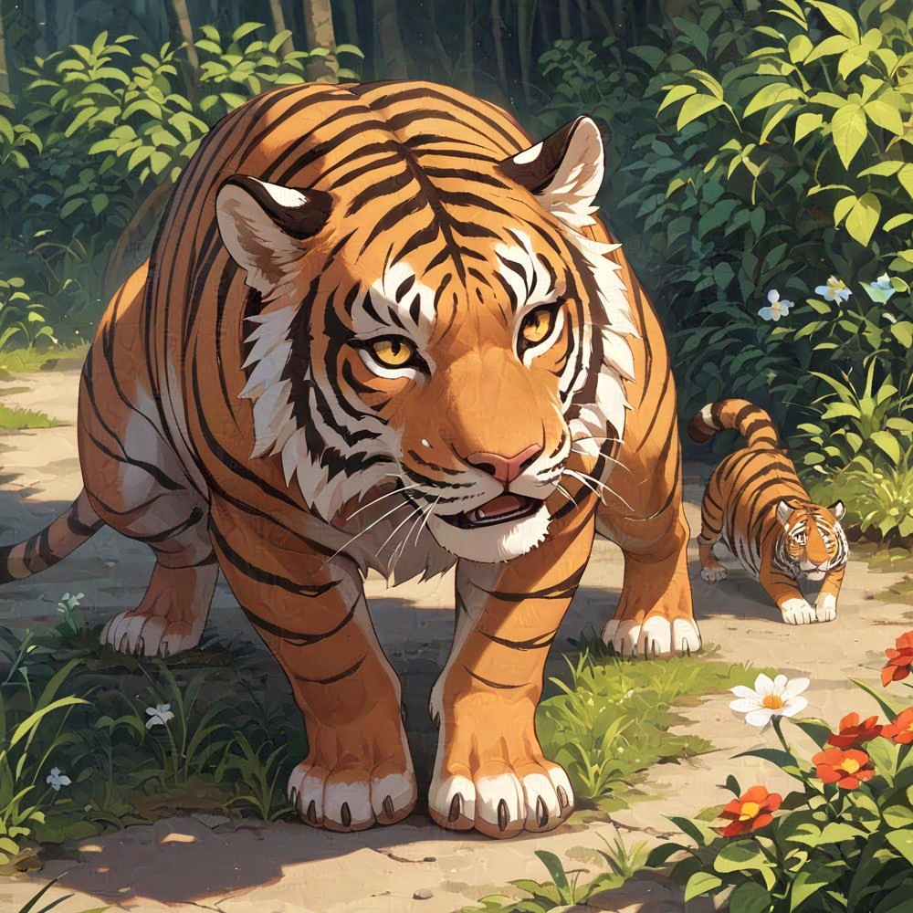 CatchingShady's tweet image. #tiger #stripes #art