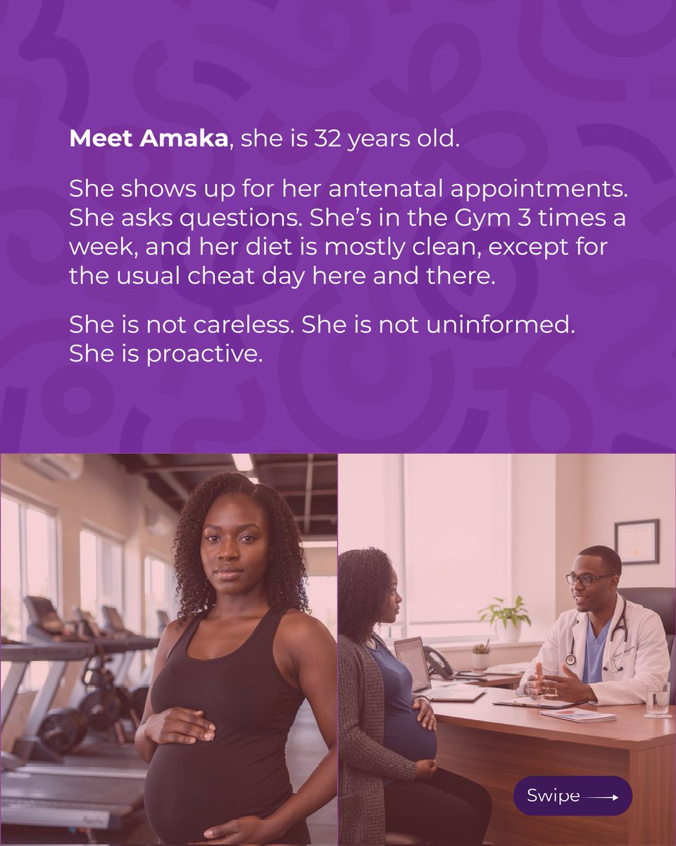 wilanglobal's tweet photo. Amaka did everything right. The system still failed her. She showed up, she asked questions and she advocated for herself.

But advocacy only works when someone on the other side is truly listening.
Nigeria accounts for nearly 30% of global maternal deaths because the systems meant to protect them weren't built with them in mind.

When women lead in healthcare, lived experience stops being dismissed as "nothing to worry about" and starts shaping policy, funding, and care design.

Better representation is a clinical intervention.
🔁 Share if you believe the voices most affected should be the ones leading the change.

👇 Drop a "🩺" if you know an Amaka.

#MaternalHealth #WomenInLeadership RepresentationMatters EndMaternalMortality