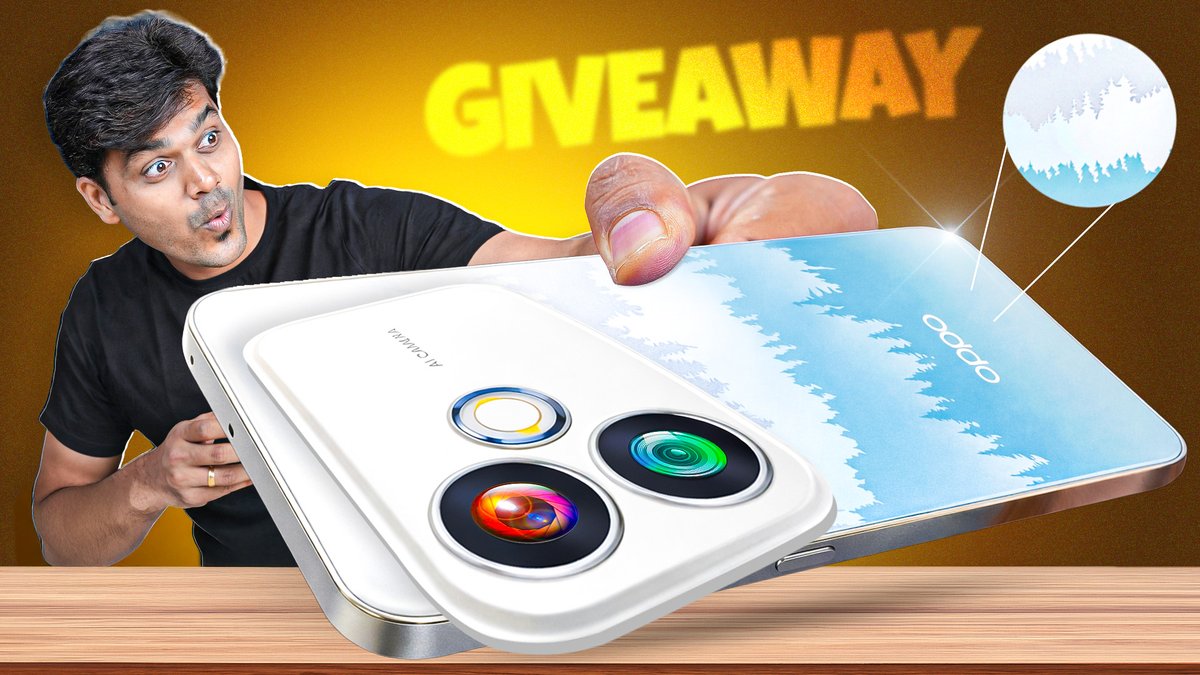 TamilTechOffici's tweet photo. Giveaway 🔥Oppo F33 Pro Unboxing and First Look | 7000mAh Battery 🔋 | IP69K💧

watch using: https://t.co/yDtvQ1P2yn

#TamilTech #SUperTT #MrTT #OppoF33Pro https://t.co/qLYfqiPGMD