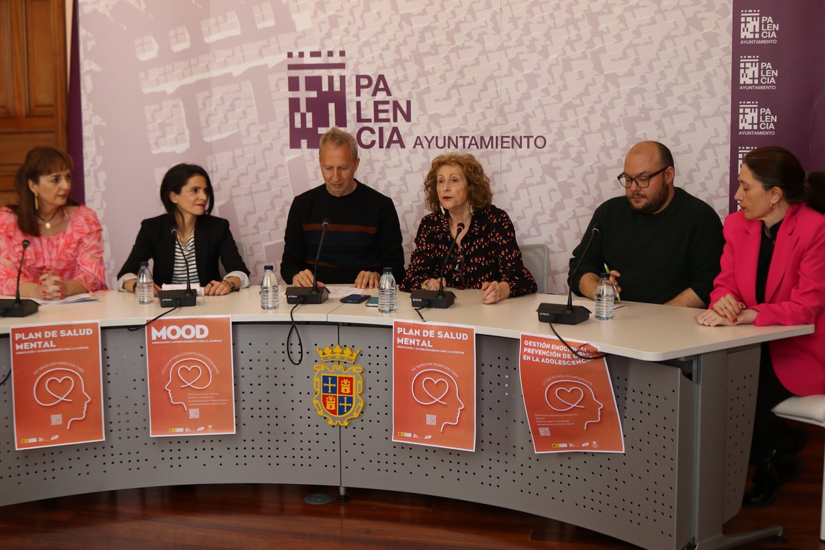 PalenciaAyto's tweet photo. El Ayuntamiento de Palencia impulsa un #PlandeSaludMental. Con 2 programas junto a Hermanas Hospitalarias y FEAFES apuesta por un #modelopreventivo, #cercano y coordinado que permita acompañar a la #poblaciónjuvenil en una etapa clave de su desarrollo
https://t.co/pD8cjlYEfY https://t.co/rmUUVLSUBC