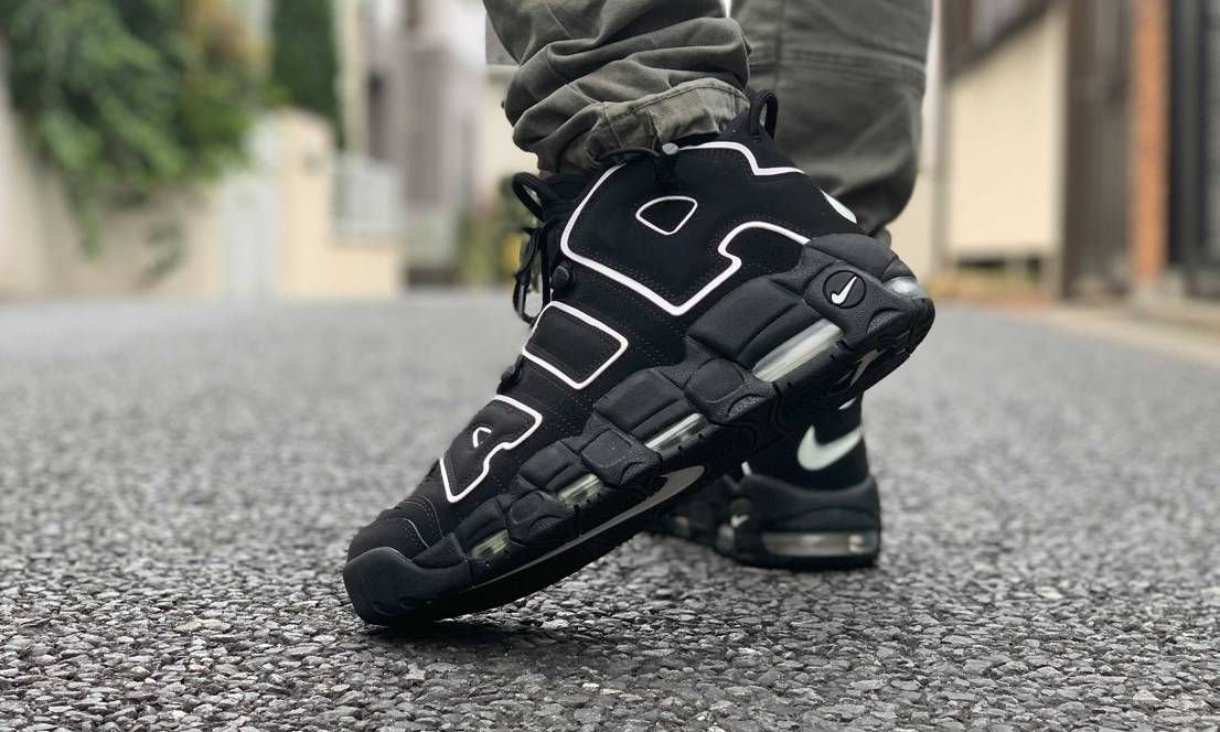2026年 9/25 復刻予定】 NIKE AIR MORE UPTEMPO “Black/White” (ナイキ