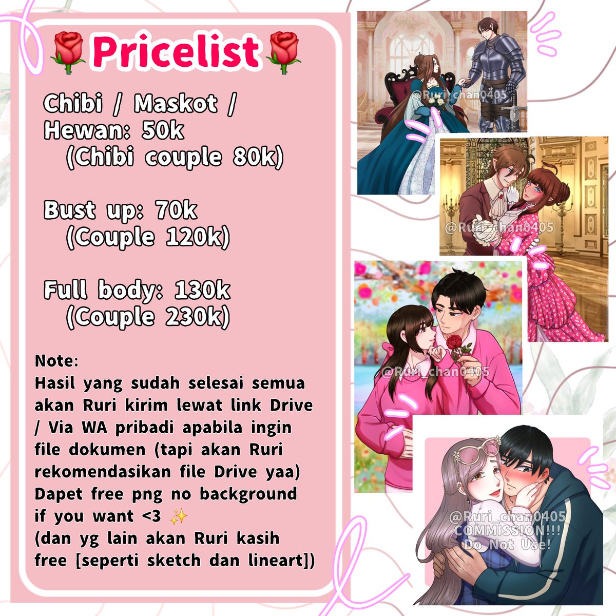 ルリ • サイト | Commission Open IDR only‼️🌹✨️ tweet media