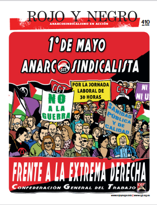 RojoyNegro_CGT's tweet photo. Ya está disponible el número de abril de #PeriódicoRojoyNegro: #Anarcosindicalismo, #FESIBAC, #MemoriaLibertaria, #Addenda, @Al_LioTV  y mucho más.
PDF▶️🔴⚫️https://t.co/0P8vDRPjZ9 https://t.co/ZSCtsAMxtq