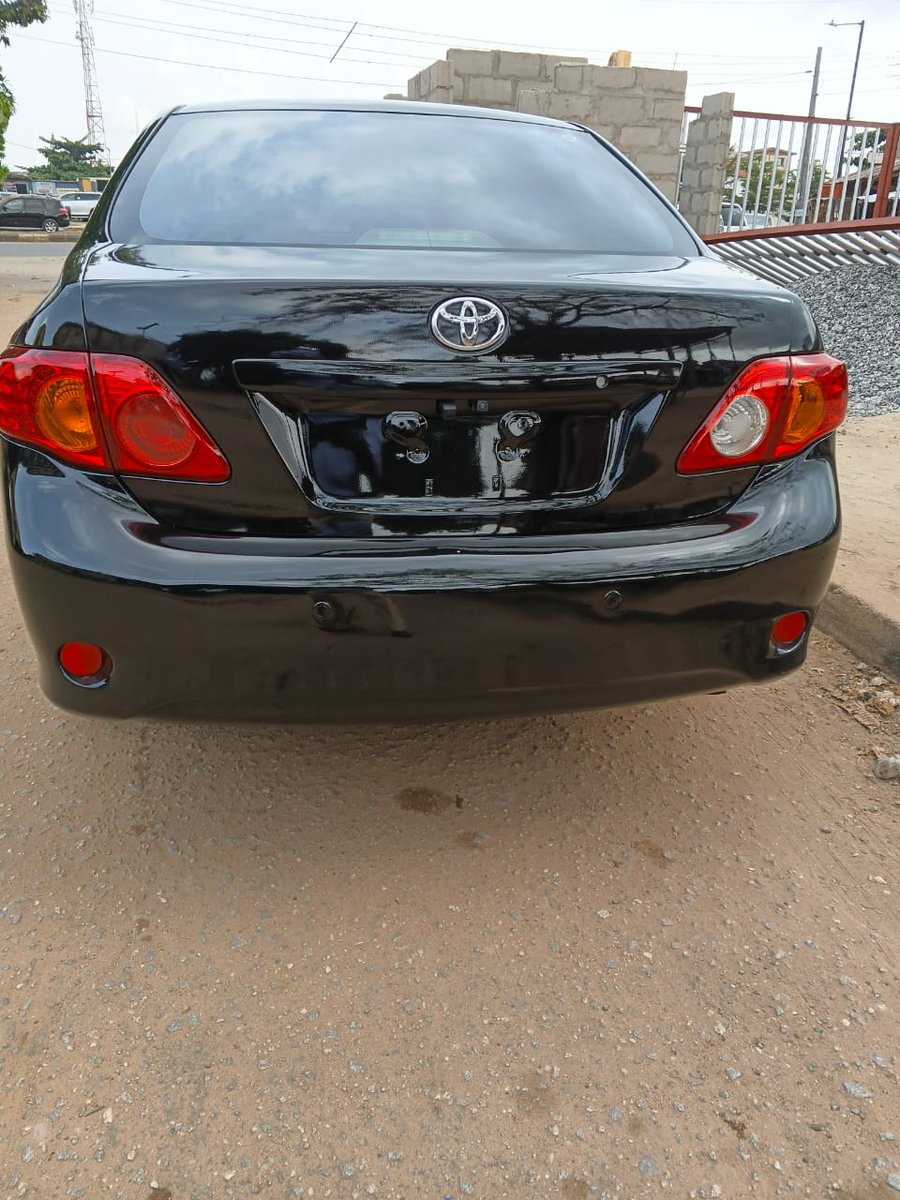 Cechaarllurn's tweet photo. Foreign used 2009 Toyota Corolla 
Car is pristine condition.
Buy and drive, nothing to fix
AC, engine and gear 100%
Suspension intact 
Call: 08135635564
Whatsapp : 08120321584
price : #8,700,000(Slightly negotiable)
Location Isolo, Lagos state https://t.co/svYzNL9RJU