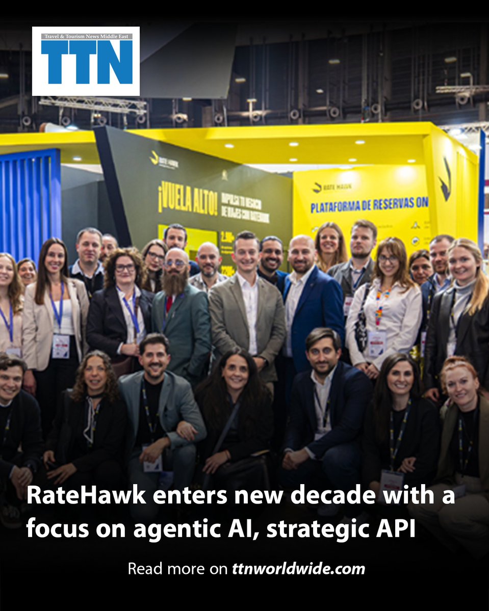 ttnworldwide's tweet image. RateHawk, an online B2B platform for booking hotels, air tickets, and transfers, marks the 10th year of operations.

Read more on ttnworldwide.com/ArticleTA/4140…

#TTNews #B2B #hotel #travel #tourism